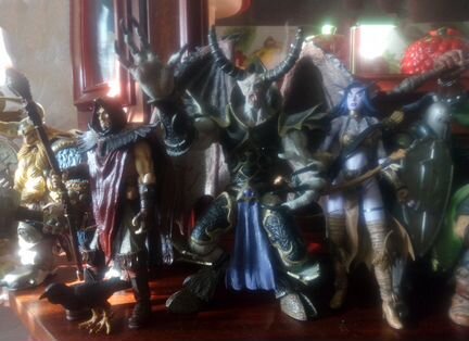 Вся коллекция старых фигурок Warcraft Варкрафт WoW