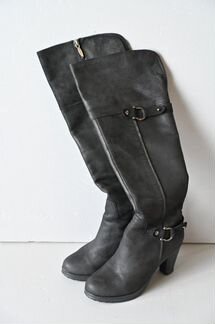 Сапоги женские кожа/нубук весна/осень Munz Shoes