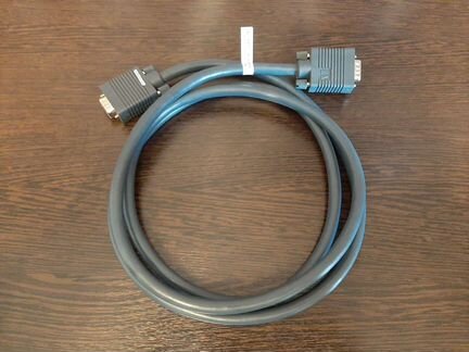Кабель DHS15M-DHS15M VGA 1,8m (вилка-вилка)