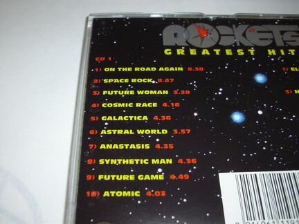 CD Rockets Greatest Hits 2CD Dig it Italy фирма