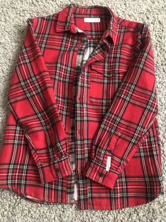 Zara рубашка новая 140