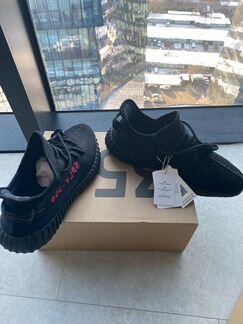 Yeezy Boost 350 V2 Core Black/ Core Black / Red
