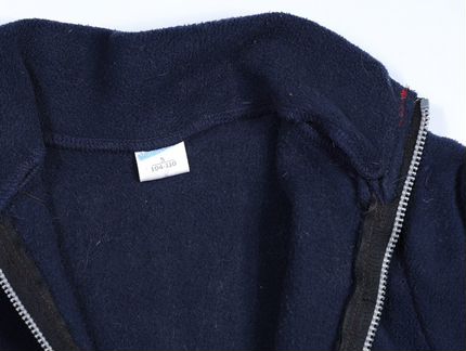 Теплая флисовая курточка