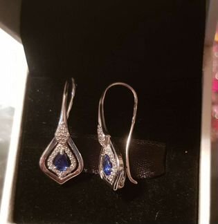 Серебряные серьги