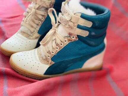 Кроссовки Puma на танкетке