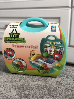 Игровой набор В чемоданчике продавец супермаркета