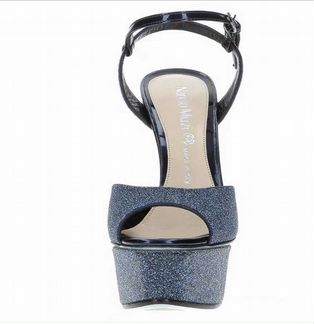 Босоножки Nando Muzi (синие блеск.)