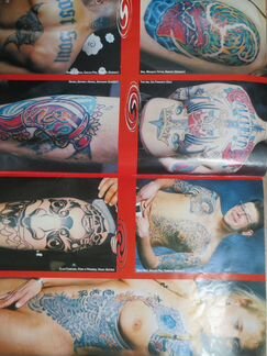 4 зарубежных журнала tattoo одним лотом