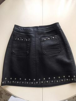 Кожаная юбка