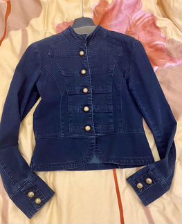 Жакет-куртка джинсовая S Кира Пластинина