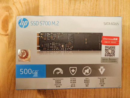 Новый жесткий диск HP SSD S700 500G M.2 SATA lll