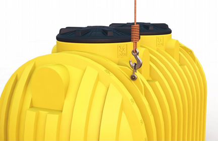 Резервуар подземный для топлива 3000л арт2878