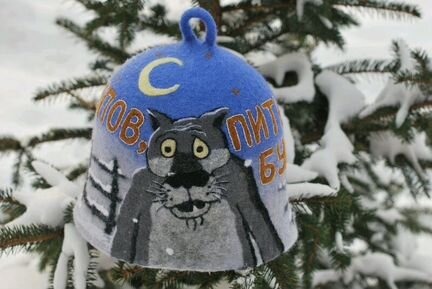 Шапка банная с юмором под индивидуальный заказ