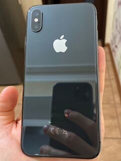 Телефон iPhone X 256gb black