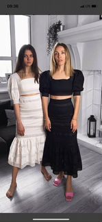 Костюм юбка топ