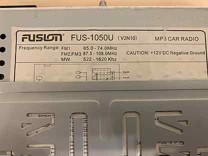 Магнитола fusion fus 1050u не включается