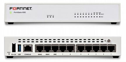 Межсетевой экран (ngfw) FortiGate 60E, новый