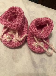 Пинетки детские ручной работы