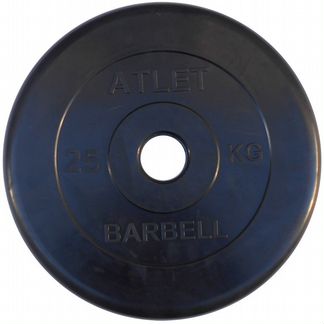 Блин 25 кг MB Barbell Atlet D51 mm