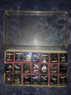 Коллекционный набор значков (авиация)