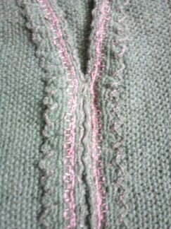 Костюм жилет и юбка. Связан вручную