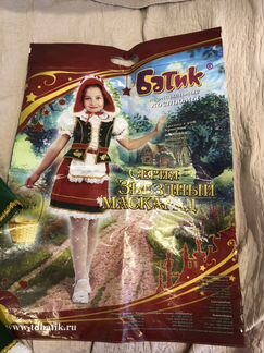 Карнавальный костюм «Красная Шапочка»