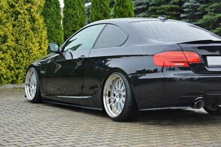 Накладки на пороги на BMW 3 E92 M-Pack