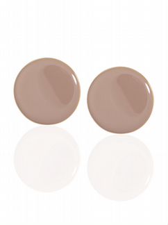 Серьги Розовые круги
