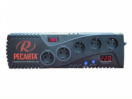 Сетевой фильтр со стабилизатором Ресанта С2000