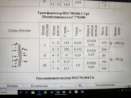 Осциллограф С1-68 ручки, трансформаторы