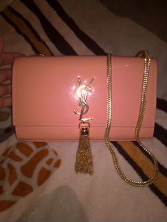 Сумка YSL Monogram Classic цвет лосось