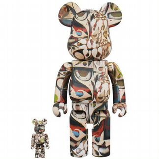 Bearbrick - phil frost 100 & 400