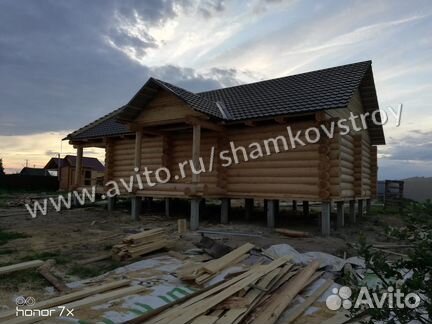 Срубы домов