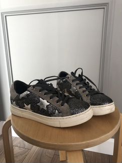 Кеды блестящие