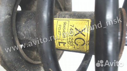 Амортизатор подвески левый передний Chevrolet Lace