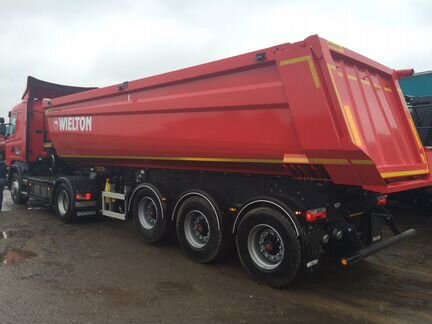 Wielton NW 3 (NW 3 S 30 HP самосвальный полукруглы