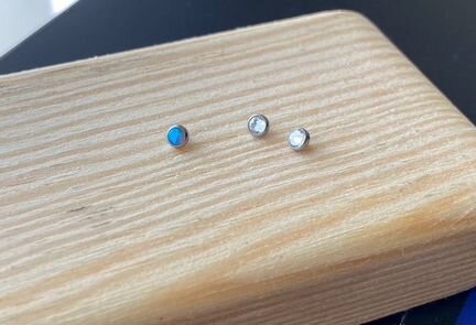 Титановые накрутки Insdutrial Strengh для пирсинга