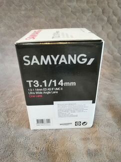 Samyang 14mm T3.1 ED AS IF UMC vdslr II Canon EF