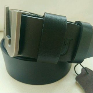 Ремень AJ Armani Jeans кожа черный новый