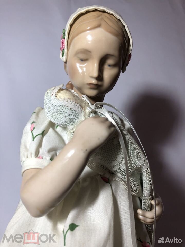 Фарфоровая кукла Мэри. Бинг и Грендаль Копенгаген 89114491010 купить 5