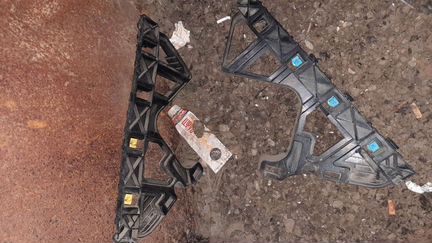 Кронштейн заднего бампера киа оптима 4 JF 2018 201