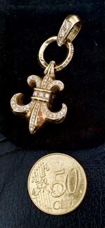 Лилия Chrome Hearts с брильянтами