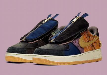Travis ScottxNike AirForce 1 Low «cactusjack»,8US