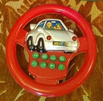 Игрушка Авторуль со световыми и звуковыми эффектам