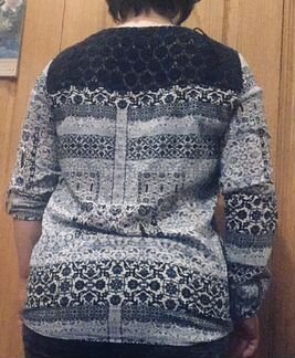 Блуза х/б+вискоза р. 46-48