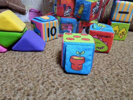 Мягкие кубики