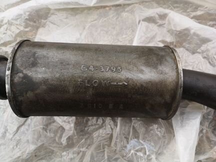 Глушитель chevrolet tahoe 2008 gmt900 задняя часть