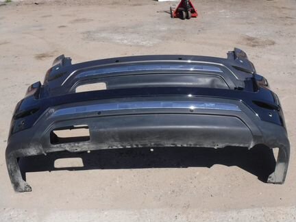 Бампер задний ниссан патфайндер R52 (Черный)