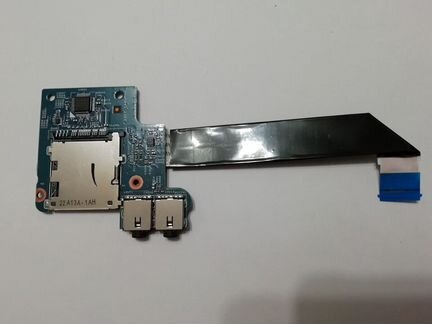 Доп.плата кардридер, аудио HP ProBook 4540s