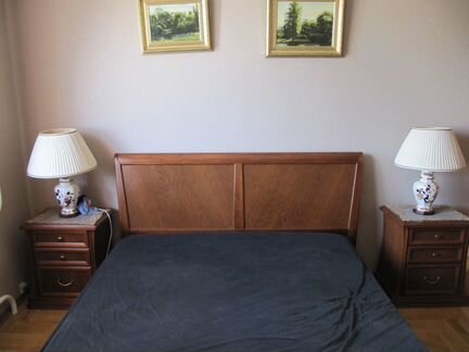 Кровать - мдф и дерево (Италия)